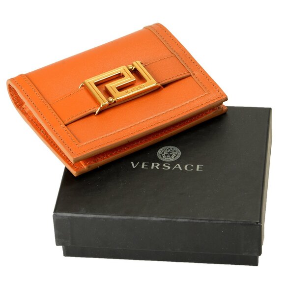 Versace Brown 100% Leather 